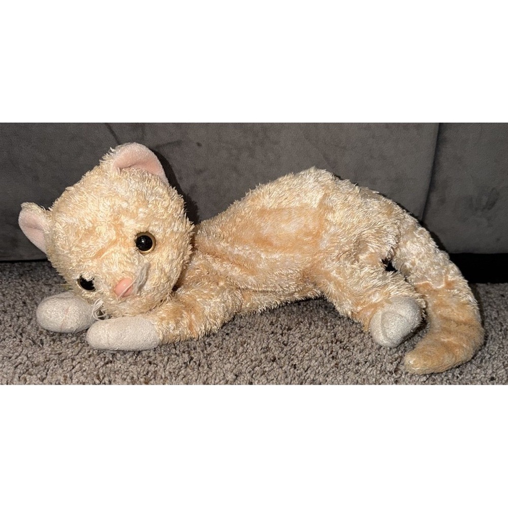 Ty Empress the Cat Beanie Buddy Floppy Silky Lovey Stuffed Animal Toy No Hangtag